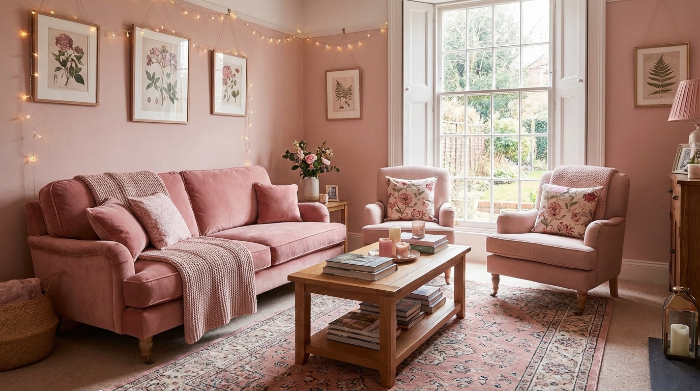 How to Design an Aesthetic Pink Room